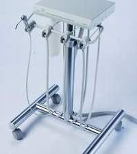 DCI Alliance Dental Cart on H-frame with Junction Box