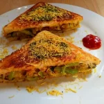 Masala Toast Sandwich